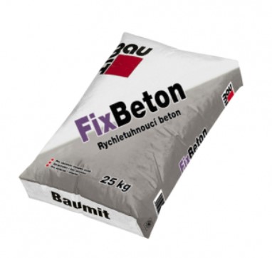 Beton rychletuhnoucí BAUMIT Fixbeton 25kg